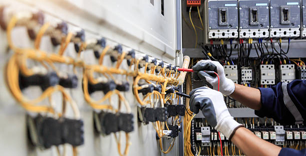 Professional Electrician technician working in North Lindenhurst, NY